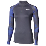 Mizuno a2gac700-10-xs Базовый слой с длинным рукавом Virtual Body G5 Odyssey Gray / Iris Bloom 30x25x2