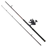 PENN 1562875 Legion Cat Bronze Комбо из сома Серебристый 2.72 m 