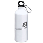 Kruskis MD4049S101S253 Shadow Climb 800ml Алюминиевая бутылка Бесцветный White