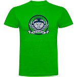 Kruskis CA65500183C054 Футболка с коротким рукавом Crab Logo Зеленый Green S
