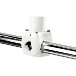 Plastimo 58113 Advansea Поддержка антенны  White 18.5-25.5 mm