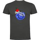 Купить Kruskis CA65500346K046 Футболка с коротким рукавом Born To Fish Hook Серый Dark Grey L 7ft.ru в интернет магазине Семь Футов
