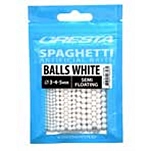 Cresta 004714-00806-00000-00 Hookbaits White Spaghetti Balls Artificial XL  White