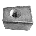 Super marine ANOAH281 Yamaha 40-50-60HP Алюминиевый кубический анод  Grey 34.5 x 26.5 x 23.5 mm