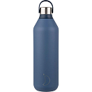 Купить Chilly B1000S2WBLU Series 2 Whale Термобутылка 1L Бесцветный Blue 7ft.ru в интернет магазине Семь Футов