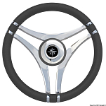 IMPACT grey steering wheel SS spokes Ø 350 mm, 45.141.02
