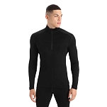 Icebreaker B04372001M Базовый слой с длинным рукавом Merino 260 Tech Black M
