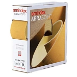 Smirdex 135120180 рулон наждачной бумаги Abrasoft 135P G180 25 m Yellow 15x15x12 115 mm