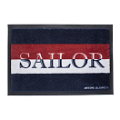 Купить Дверной коврик "Sailor" Marine Business Welcome 41263 750x500мм нескользящий из синего полиамида и резины 7ft.ru в интернет магазине Семь Футов