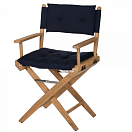 ARC REGISSEUR Складной стул из тикового дерева / темно-синий / промасленный