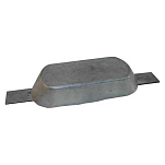 Super marine ANO920 5.9kg Приварной цинковый анод Серебристый Grey