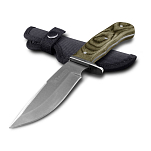 Trento 131590 Hunter 600 Нож Зеленый  Black 120 mm