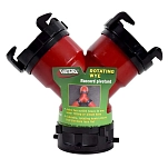 Valterra 800-F022030 WYE-соединитель выпускного шланга Красный Red / Black 76.20 mm