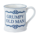 Купить Кружка "Grumpy Old Man" Nauticalia 6294 Ø89мм 100мм 360мл из белого фарфора с синей надписью 7ft.ru в интернет магазине Семь Футов