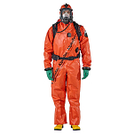 Lalizas 74520 Химический костюм Gas Tight/AlphaTec/TR/Light Type Оранжевый Orange L 