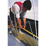 Plastimo 39447 Classic Jacklines 6 m Веревка  White 30 mm