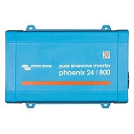 Victron energy PIN241800500 инвертор Phoenix VE Direct 24V 800VA 120V Голубой Light Blue 105 x 216 x 305 mm