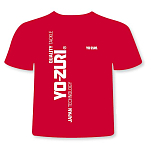 Yo-Zuri 20793 Футболка с коротким рукавом Logo Красный Red 2XL