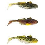 Westin P243-1102-247-UNIT Swimbait Gunnar The Goby 6.5g 80 mm 2 Единицы Зеленый Appleseed