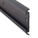 Ap products 112-021546028 вставка для плоской декоративной рейки 2.43 m Black