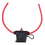 A.a.a. 3939109 Держатель предохранителя рулевого колеса Серебристый Black / Red