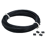 Seachoice 50-88061 Mono Веревка 30.5 M Черный  Black 400 Lbs 