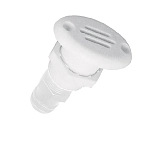 Can 62141 Прямое овальное вентиляционное отверстие White 17-19 mm