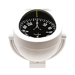 Компас Autonautic instrumental C12-003 12/24В 150х136мм Ø85мм прямая картушка на кронштейне белый/черный
