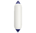 Кранец Polyform US F8 белый с синим рымом 381х1473, Osculati 33.512.14