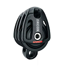HARKEN Тройной блок ZIRCON с лукой и кронштейном / 3 шкива / мм / шарикоподшипник