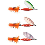 Abu garcia 1549914 Reflex Red Ложка 65 Mm 18.0g Многоцветный Zebra