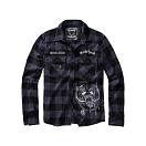 Купить Brandit 61005-28-3XL Рубашка с длинным рукавом Motörhead Серый Black / Grey 3XL 7ft.ru в интернет магазине Семь Футов