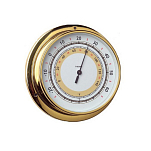 Термометр судовой Termometros ANVI 32.1532.00 Ø120x40мм циферблат Ø95мм из полированной латуни