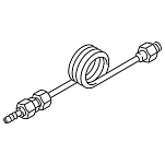 Webasto 92621A Flexi Дренажная трубка системы отопления Bronze