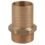 Guidi guib1004-200x60 Резьбовой и пазовый бронзовый соединитель 60 mm Bronze 7x7x9 2´´