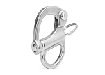 Защелкивающаяся скоба из нержавеющей стали / Для веревки Ø: 8 мм