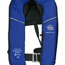 Self-inflatable blue safety harness, 22.398.06