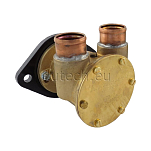 Johnson Pump 10-24398-02 Гибкая лопастная помпа из бронзы F7B-9, фланцевое исполнение, соединения для шланга 32 мм, 1/1, MC97