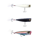Shimano fishing LUYASPPF06STR-UNIT Поверхностный стикбейт Yasei Pure Pop 60 mm Серебристый Sea Trout