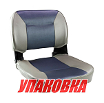 Кресло складное, цвет серый/темно-серый (упаковка из 2 шт.) Easterner C12510GG_pkg_2