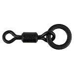 Fox international CAC881 Edges™ Essentials Mini Hook Ring Вертлюги Black