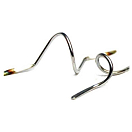 Купить Baetis BAFRGL-2/0 Serpentiforme Тонкая направляющая Серебристый Chrom 2/0  7ft.ru в интернет магазине Семь Футов