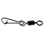 Mustad MA026-BN-4-10 MA026-BN Rolling Diamond Eye&J-Snap Вертлюги Черный Black Nickel 4 