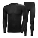 Купить Helly hansen 48676_990-2XL Набор базовых слоев Hh Comfort Dry Черный Black 2XL 7ft.ru в интернет магазине Семь Футов