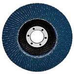 3M 448583 566A P40 Плоский шлифовальный лепестковый диск 10 единицы  Blue / Black 125 mm