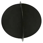Plastimo 39553 Сигнальный мяч Черный  Black 35 cm