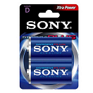 Купить Sony AM1B2D AM1B2D LR20-D 1.5V Щелочная батарея 2 Единицы Голубой Blue 7ft.ru в интернет магазине Семь Футов