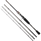 Купить Daiwa EX664MHFBDF Exceler Mobile Удочка для мультипликатора Черный Black 1.98 m  7ft.ru в интернет магазине Семь Футов