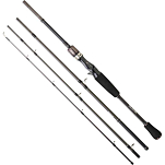 Daiwa EX664MHFBDF Exceler Mobile Удочка для мультипликатора Черный Black 1.98 m 