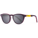 Купить Ocean sunglasses 54003.2 поляризованные солнцезащитные очки Azores Ebony / Red Line Smoke/CAT3 7ft.ru в интернет магазине Семь Футов